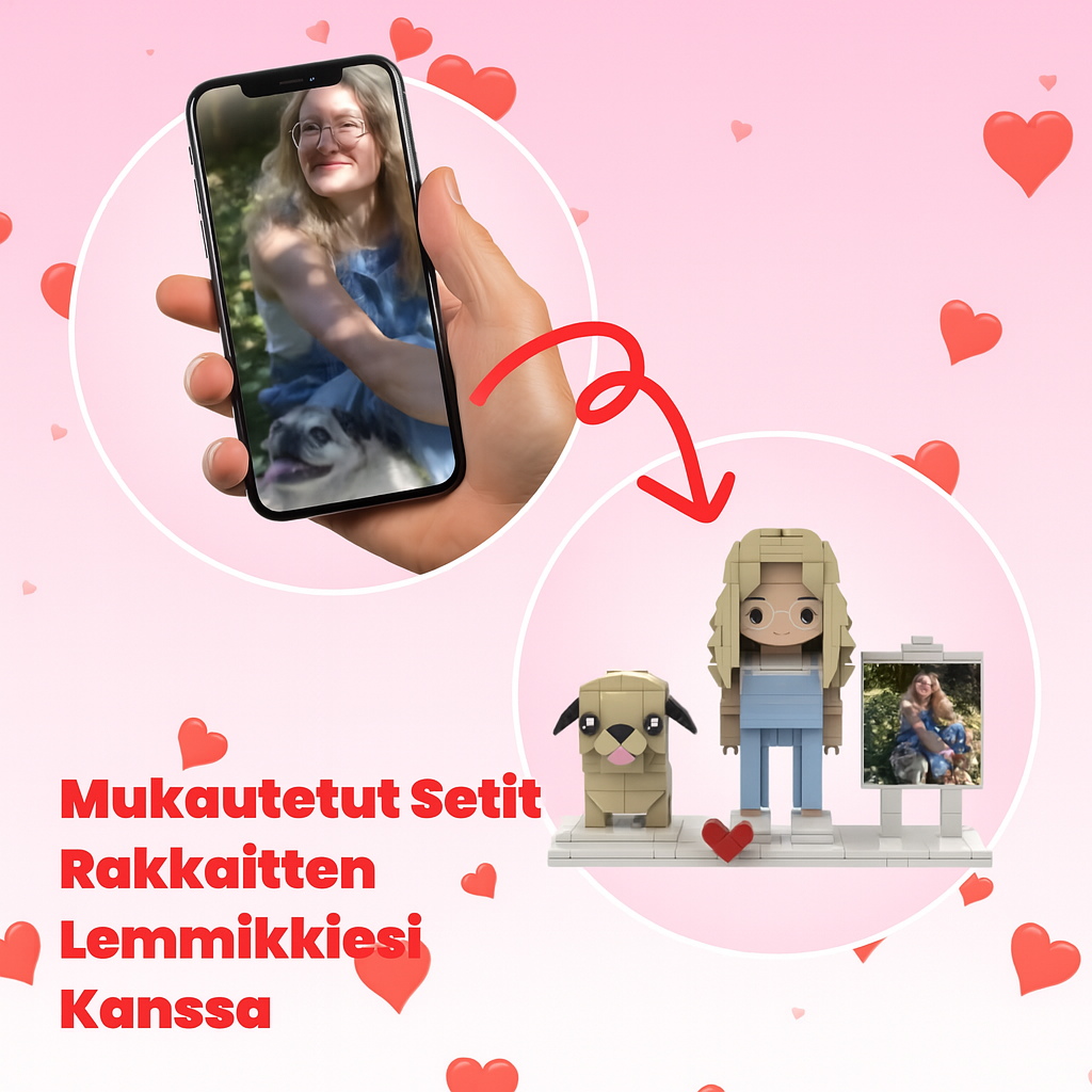 RakkausPalat Mukautettu Setti