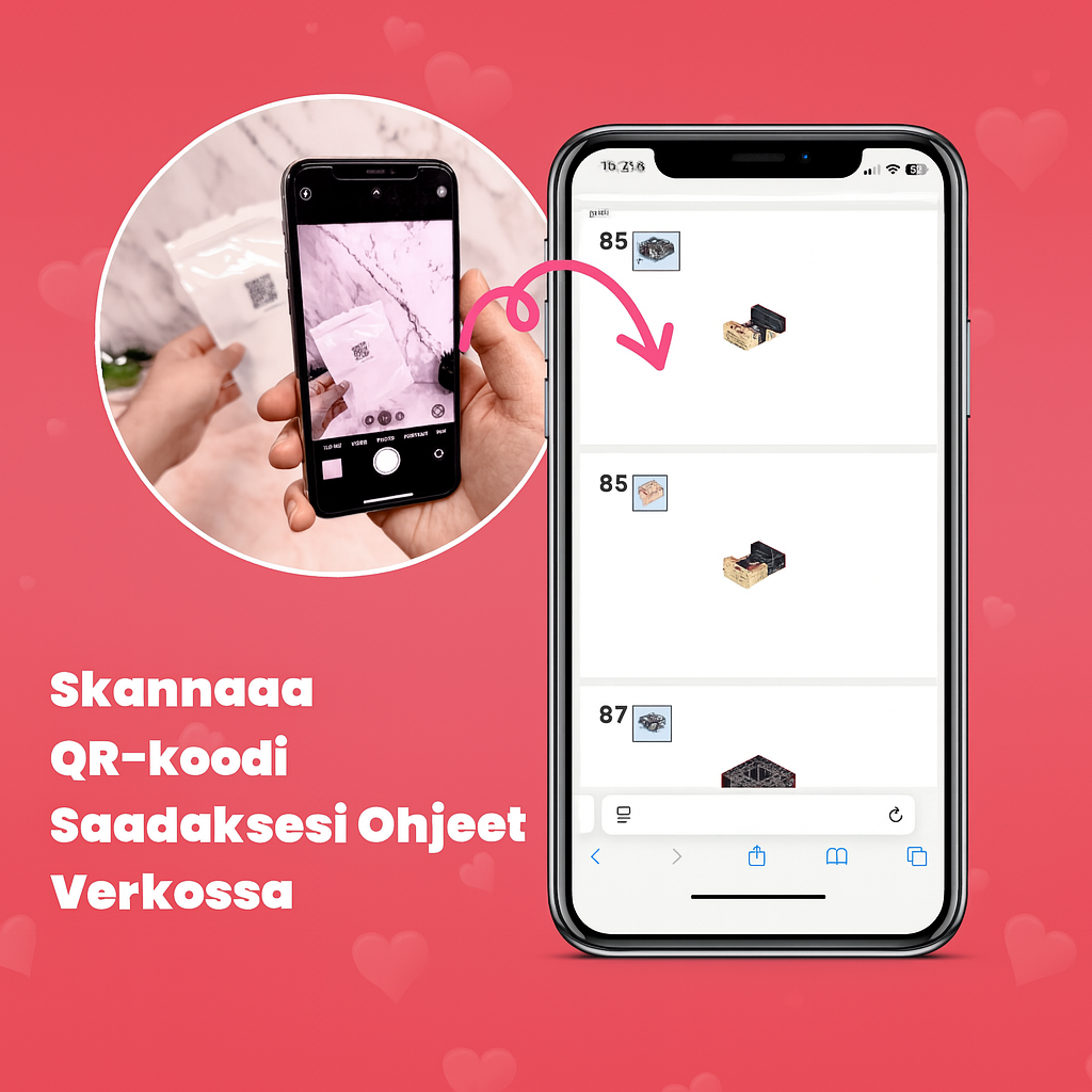 RakkausPalat Mukautettu Setti